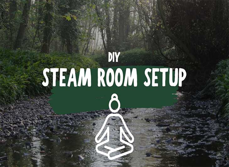 DIY Steam Room Setup